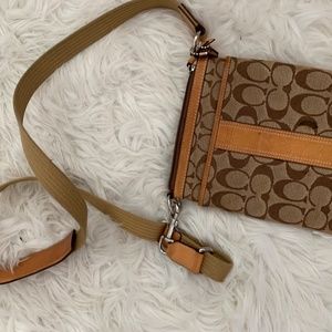 Coach cross body bag
